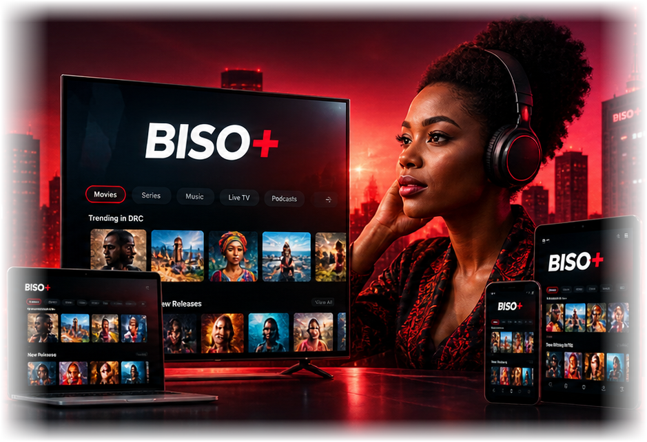 BISO+ Smart TV, Laptop, Mobile, Tablet and Creator Showcase